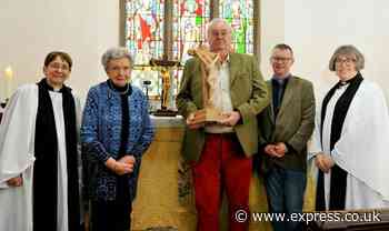 First World War battlefield crucifix on poignant returns home a century later