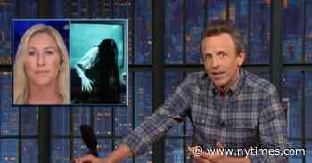 Seth Meyers Defends New York City From Marjorie Taylor Greene