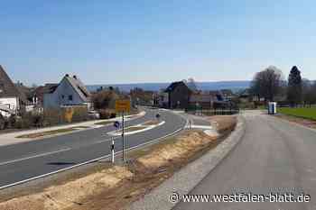 L 946 bei Höxter: Bauarbeiten am Radweg zwischen Albaxen und Bödexen beendet