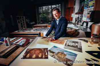 Paderborner bringen auf dem Zionsberg in Jerusalem Stein zum Leuchten
