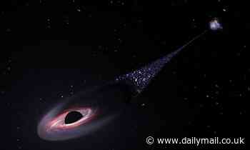 'Runaway' black hole is tearing through the universe, NASA warns