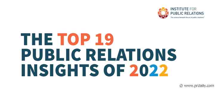 19 public relations insights you need to read