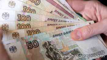 Russische Währung sinkt auf niedrigsten Stand seit einem Jahr