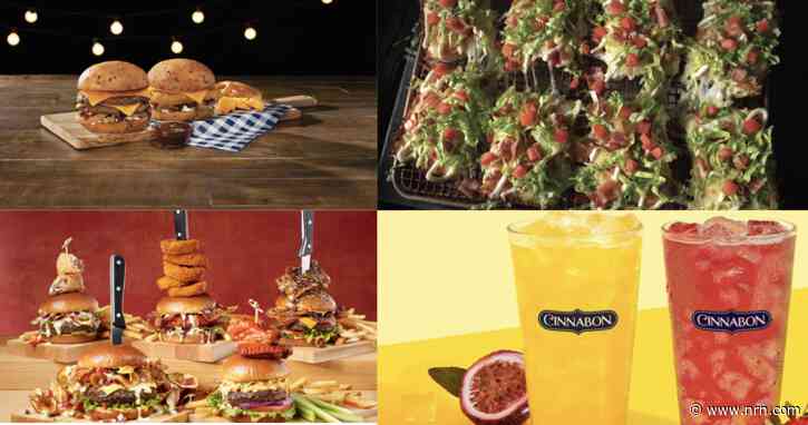 Menu Tracker: New items from Cinnabon, Culver’s, and TGI Fridays
