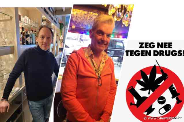 Vlaams Belang verspreidt posters, maar hoe gaan cafébazen écht om met drugsgebruik in hun zaak?
