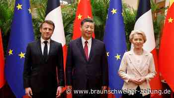 „Good Cop, Bad Cop“?: Macron und von der Leyen in China