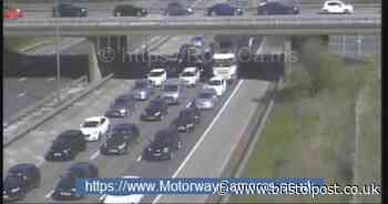 M5 traffic: One hour delays near Bristol amid Easter holiday chaos
