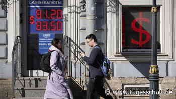 Russlands Haushalt verzeichnet wegen Kriegskosten Defizit