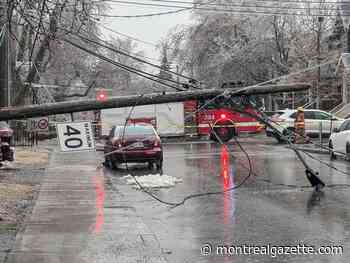 Quebec ice storm: The number of Hydro clients without power is dropping, but slowly