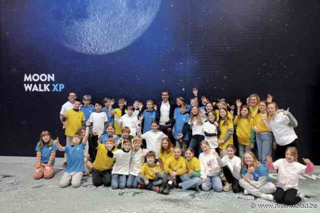 Leerlingen ontmoeten nieuwe en eerste Belgische astronaut
