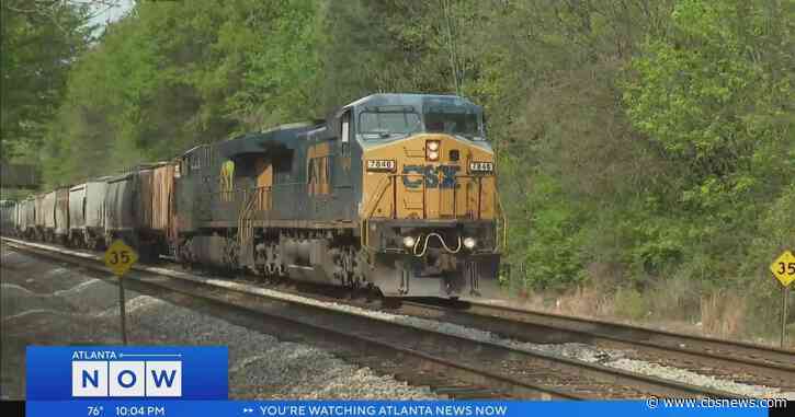 Stalled CSX trains spark outrage, frustration in Atlanta's Westside community