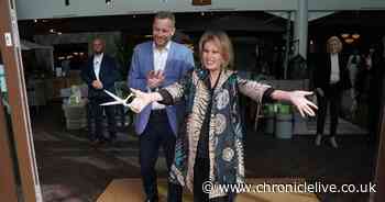 Joanna Lumley opens new £5m Barker and Stonehouse store in Gateshead as staff meet showbiz legend