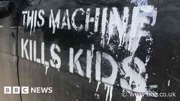 Bristol SUVs vandalised with spray-painted slogans