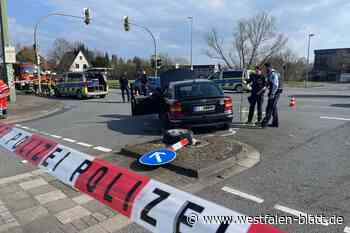 Sieben Verletzte bei Unfall in Bielefeld