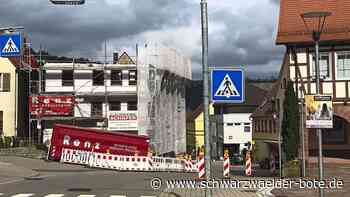 Abriss am Haiterbacher Marktplatz: Die Geschichte des ehemaligen „Knorr’schen Hauses“