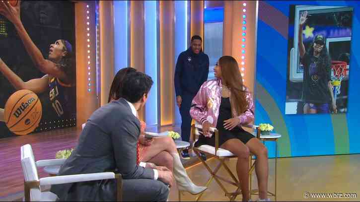 WATCH: Angel Reese gets big surprise during GMA interview, discusses championship win & trash talk