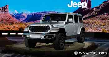 2024 Jeep Wrangler 4xe Getting Lower Price, More Features     - CNET