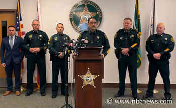 Florida sheriff goes on rant against gun laws while announcing arrests in shootings that killed 3 teens