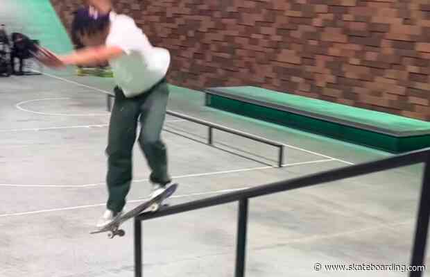 Video: Jagger Eaton Kicks This 'Lunch Break Session' Up A Notch