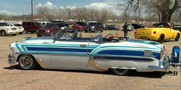 Lowrider community gathers in Española, expressing their sentiment for classic cars