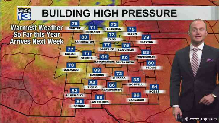 Warmer weather arrives for Easter Weekend