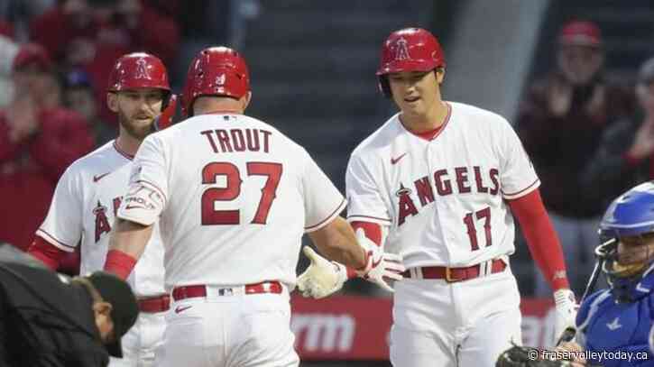 Bichette’s 3-run HR sends Jays past Trout’s Angels 4-3