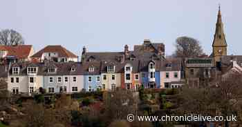 I visited the charming Northumberland seaside village famous for its colourful houses
