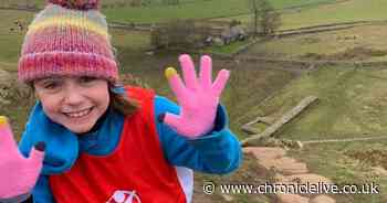 Sir Mo Farah backs Morpeth schoolgirl as she jogs 1,000 miles to support child victims of war