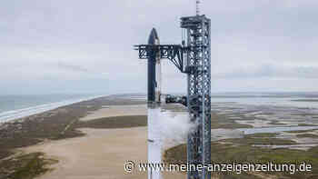 Wann startet die Riesenrakete „Starship“ zum ersten Flug? SpaceX äußert sich zu Termin