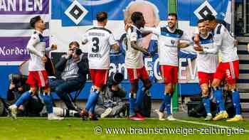 HSV beendet Talfahrt mit Spektakel - Nürnberg punktet spät