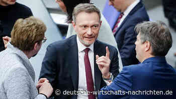 Finanzminister Lindner will plötzlich sparen