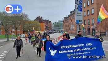 Ostermarsch 2023 in Kiel ruft kleine Gegendemo auf den Plan