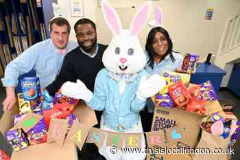 Brent: More than 100 Easter eggs donated to food bank
