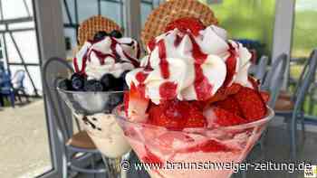 2023: Wolfenbütteler Cafés bieten neue spektakuläre Eissorten an