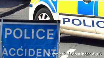 Car crashes into traffic island on major Penge road