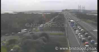 M4 traffic chaos as two lanes closed on Prince of Wales Bridge - live updates