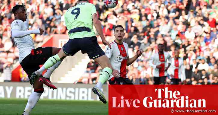 Southampton v Manchester City: Premier League – live