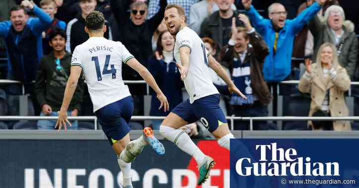 Harry Kane settles fiery clash to douse Brighton’s European dreams