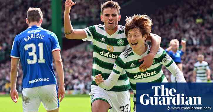 Kyogo Furuhashi and Jota goals defeat Rangers as Celtic advance on title