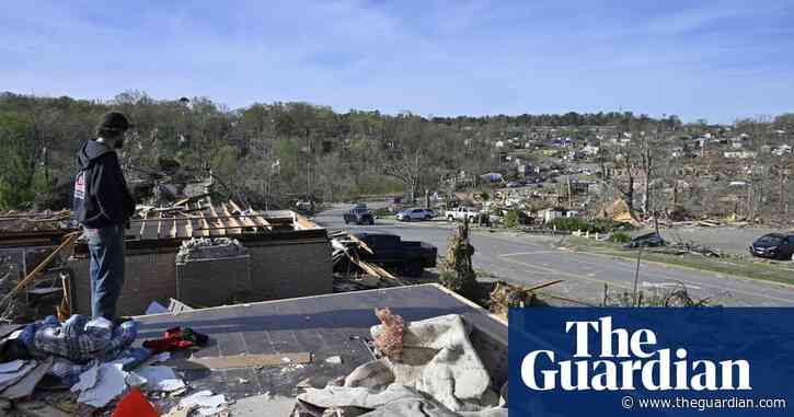 Weather tracker: tornadoes hit US as La Niña comes to end