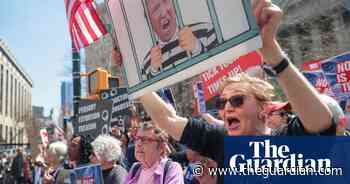 'It’s a circus': Outside Trump's surreal day in court – video