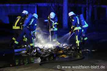 Brandstiftungen im Bielefelder Süden?
