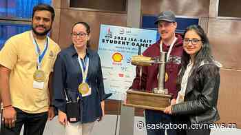 International industry challenge leads to gold for Sask. Polytech student