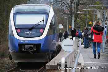 Egge-Bahn: Schienenersatzverkehr zwischen Paderborn und Höxter-Ottbergen