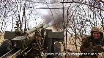 Ukrainische Artillerie beschießt Versammlungsgebiete russischer Truppen und Munitionsdepot