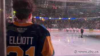 SaskTel Centre erupts in Saskatoon Blades first postseason win at home in series against Pats