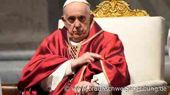Papst Franziskus steht Riten der Karwoche vor