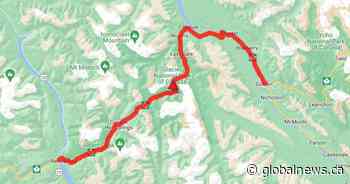Travel advisory issued for Trans-Canada Highway in B.C. between Golden and Revelstoke