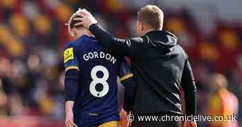 Newcastle notes: Remarkable stat achieved at Brentford and Howe's clever man-management with Gordon