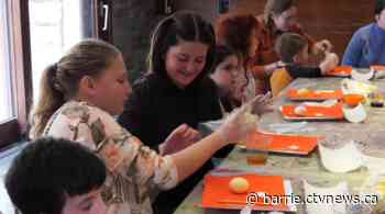 Traditional Ukrainian Easter egg decorating class a huge hit